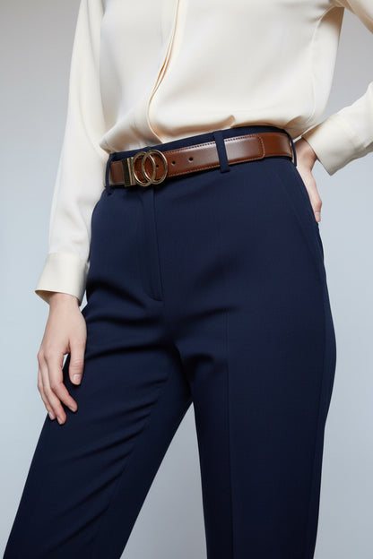 La Juliette — Ceinture cuir femme 2 en 1
