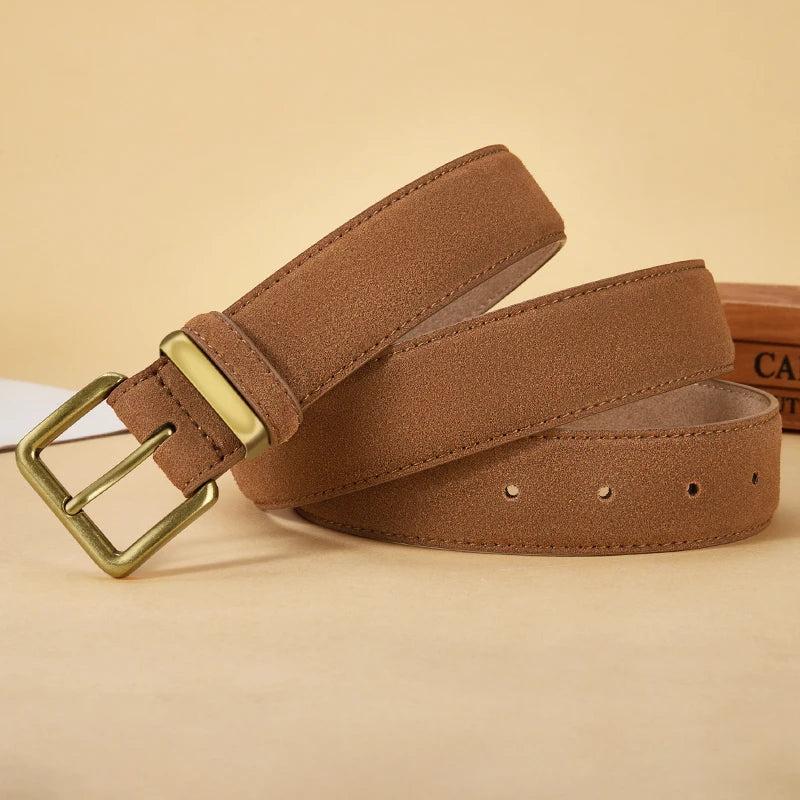 La Margot — Ceinture suédée large rétro femme