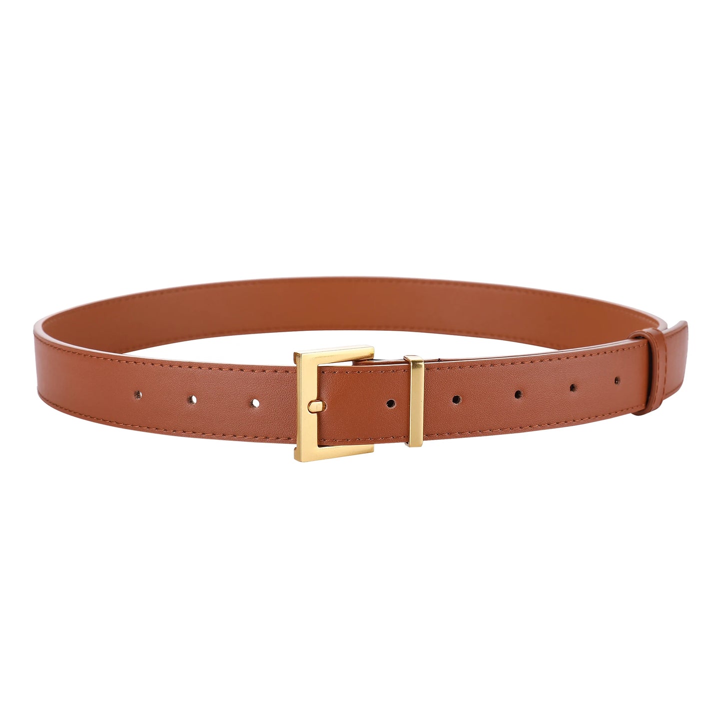L’Audrey — Ceinture cuir lisse vue complète