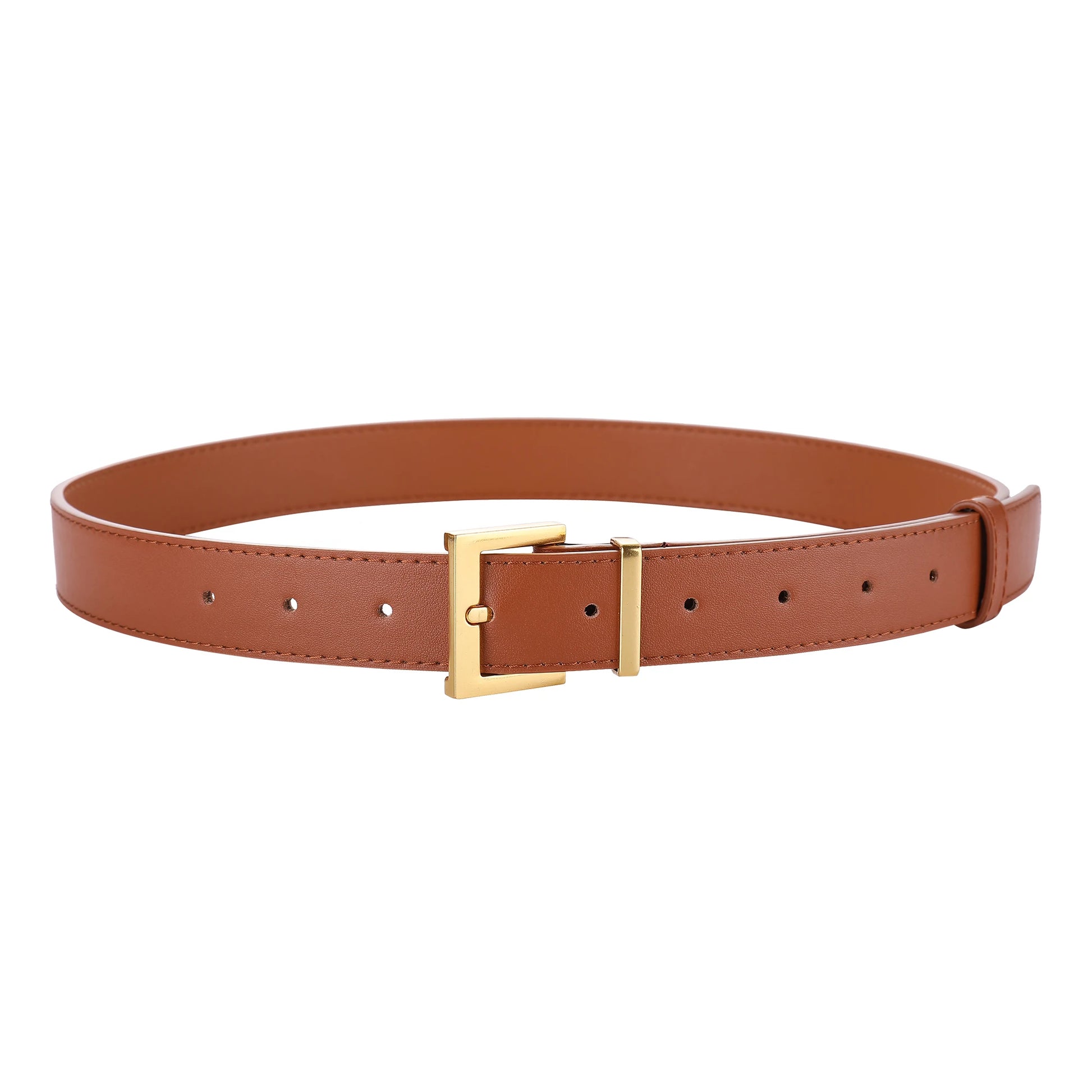 L’Audrey — Ceinture cuir lisse vue complète