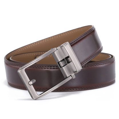 Le Victor — Ceinture cuir homme noir boucle automatique