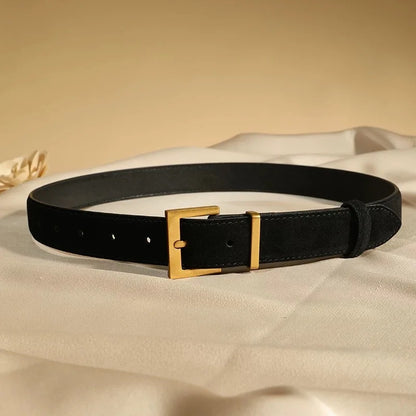 La Victoire — Ceinture suédée large vue complète
