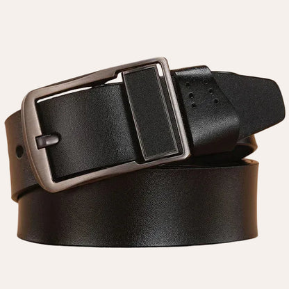 Le Henri — Ceinture cuir homme grande taille boucle ardillon